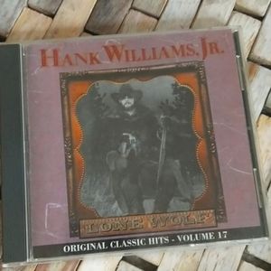 Hank Williams Jr lone Wolf CD excellent condition